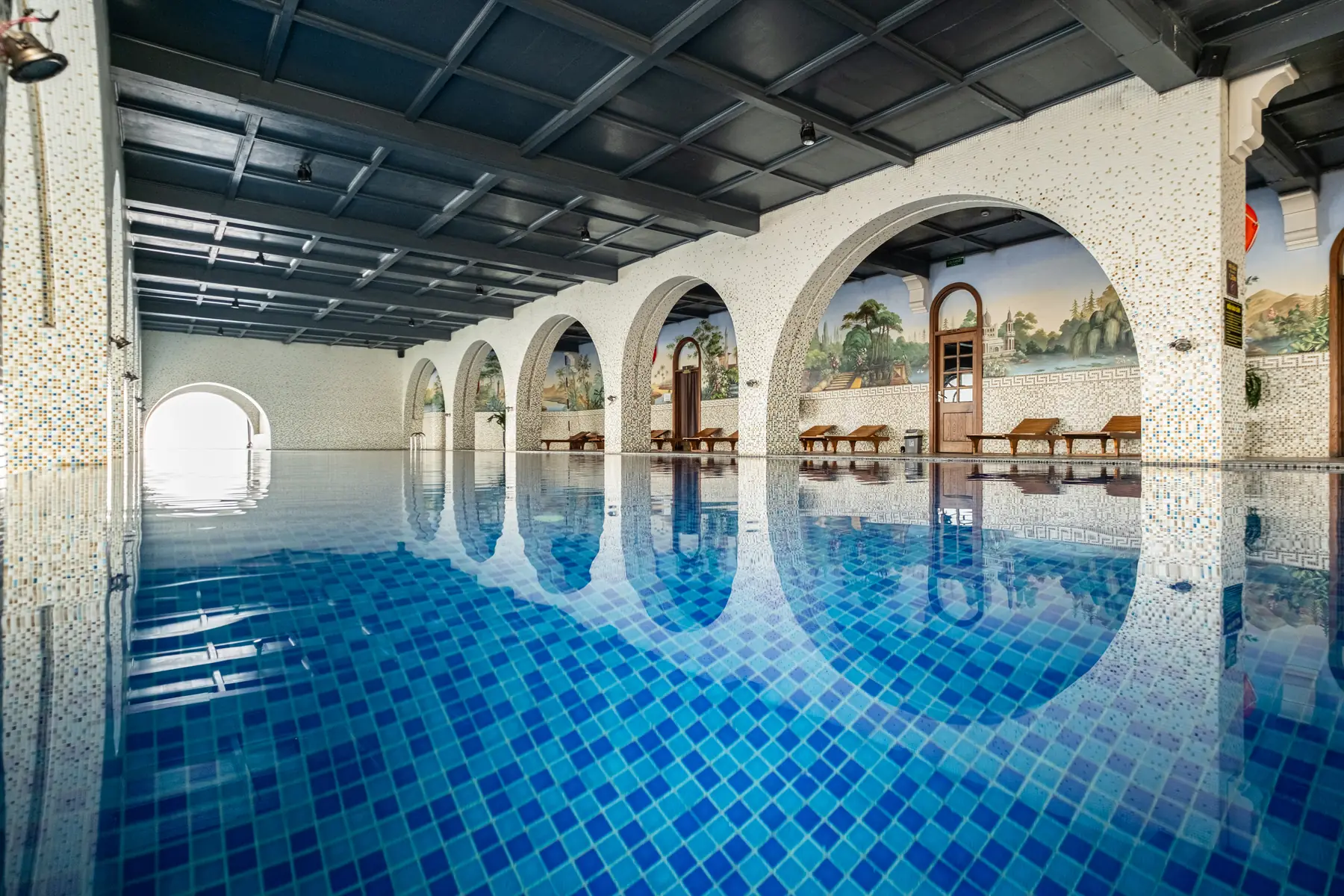 Bể bơi nước nóng bốn mùa của Venus Hotel Tam Đảo – Venus Hotel Tam Đảo